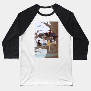 Bangtan in a Tree Baseball T-Shirt